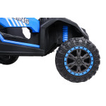 Elektrické autíčko Buggy ATV Racing Dvojmiestne!!! Modrá - 4 X 200 W - 24V7Ah